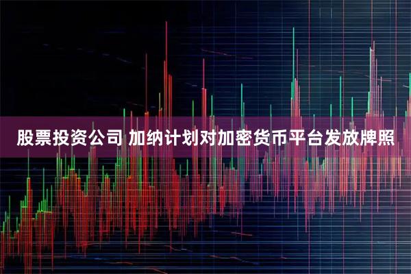股票投资公司 加纳计划对加密货币平台发放牌照